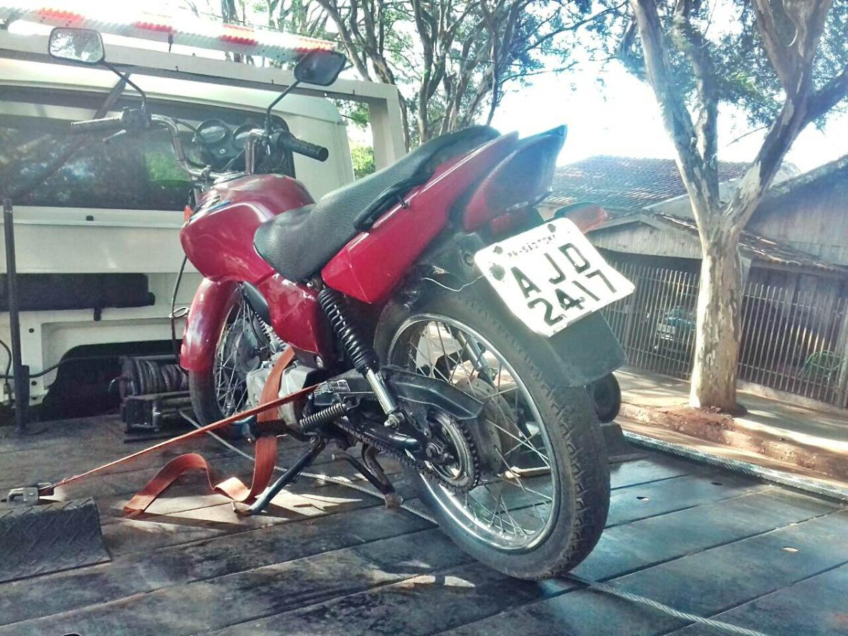Policiais militares de São Tomé recuperam motocicleta furtada