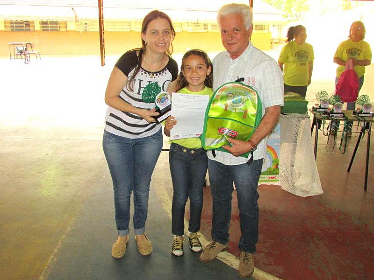Projeto semeando o verde realiza entrega de premiações aos alunos de Rondon