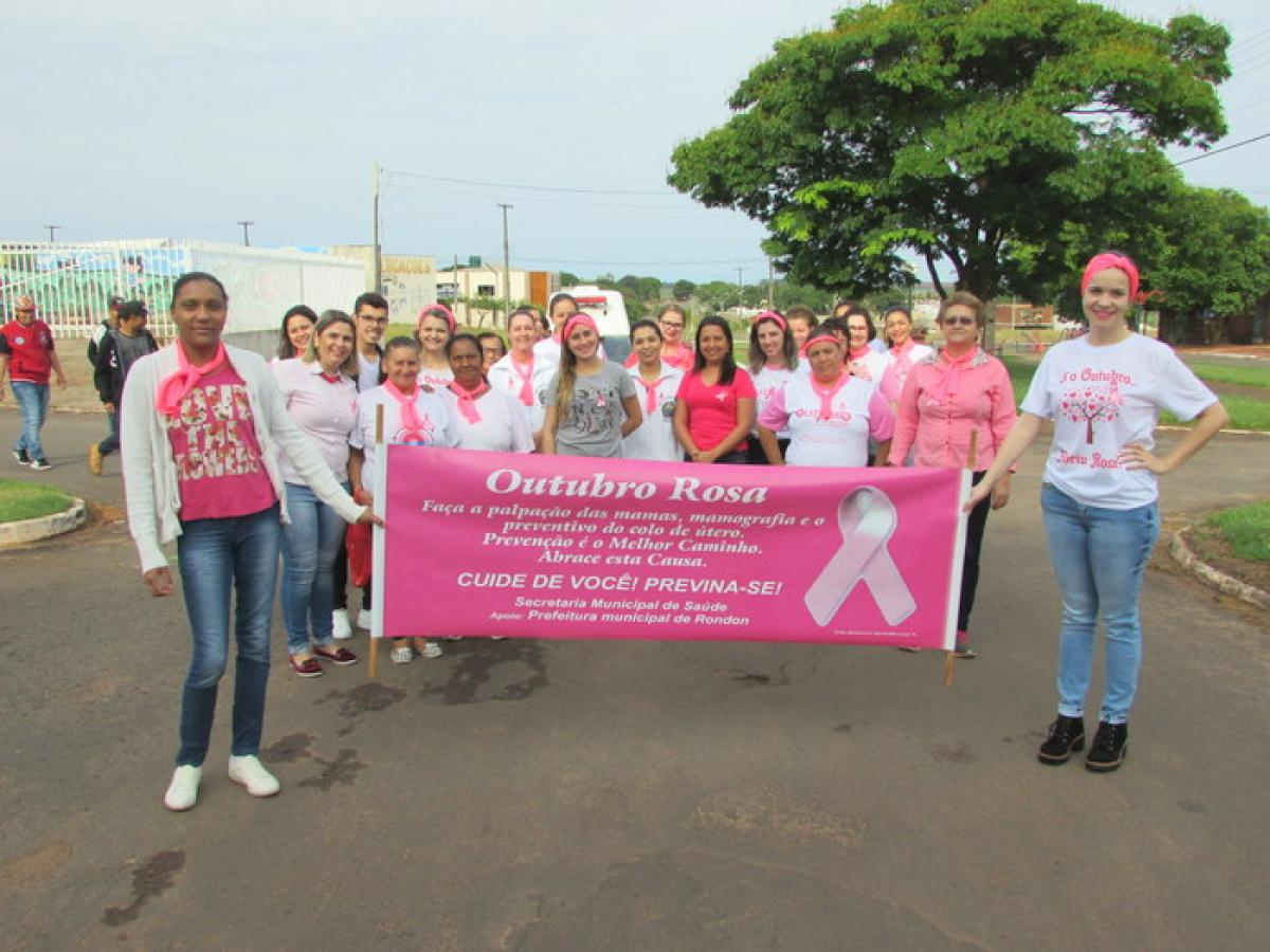 Campanha Outubro Rosa é lançada em Rondon