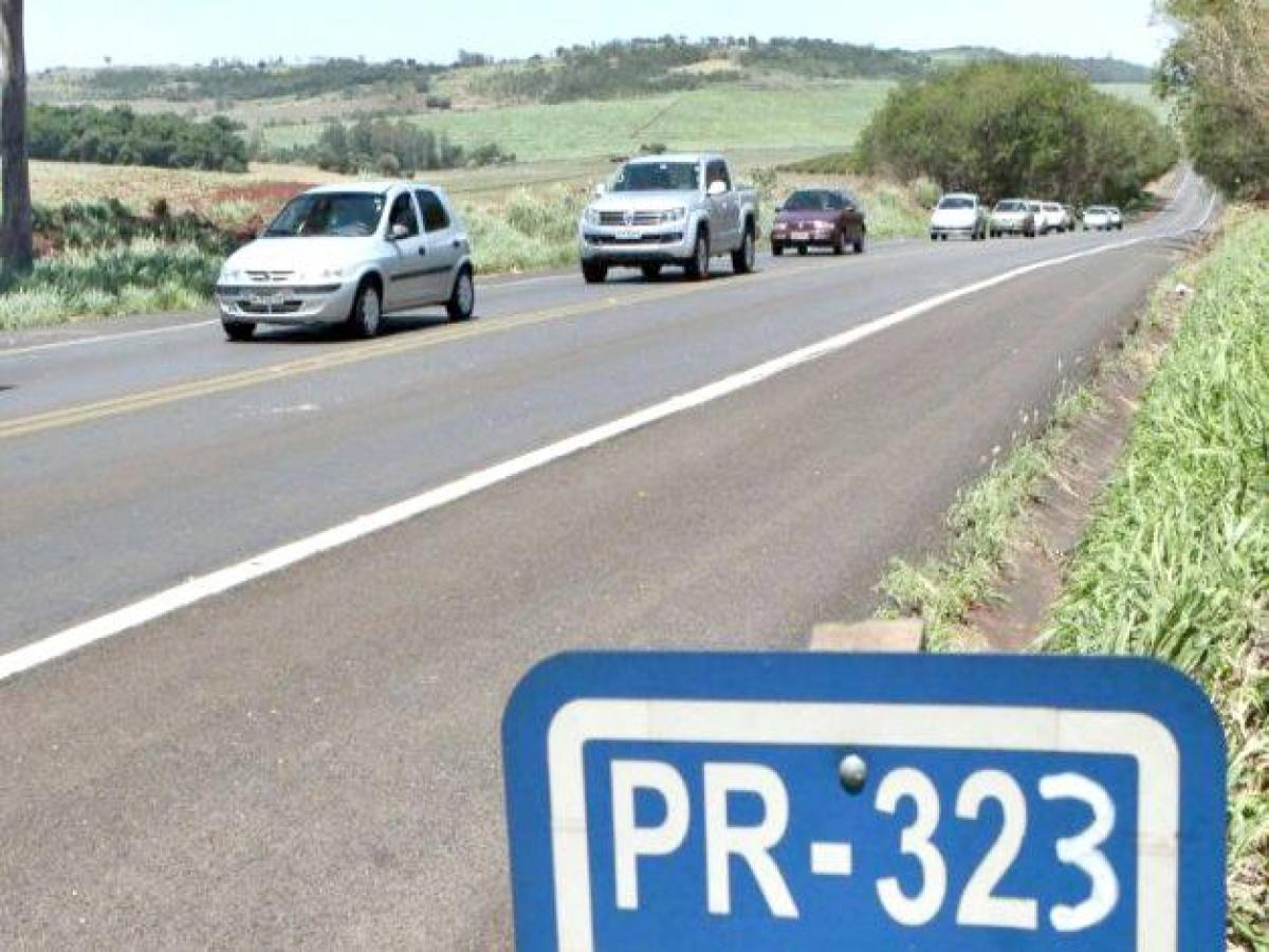 DER abre licitação para recuperar pavimentação da PR-323 entre Paiçandu e Cianorte