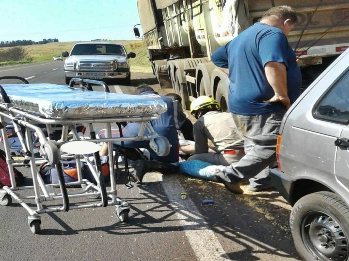 Caminhoneiro morre atropelado na PR-323 no município de Cianorte