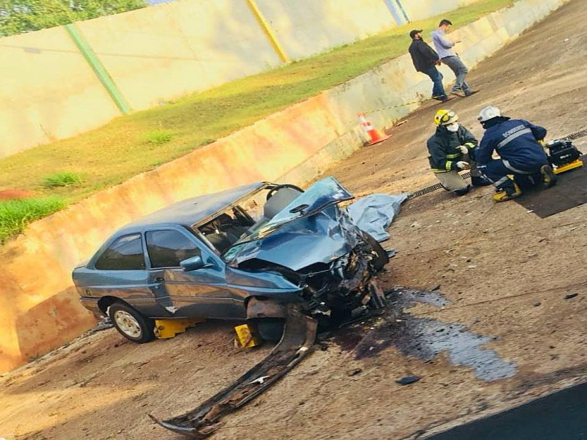 Acidente grave deixa vítima fatal na PR-498 entre São Tomé e Bigão