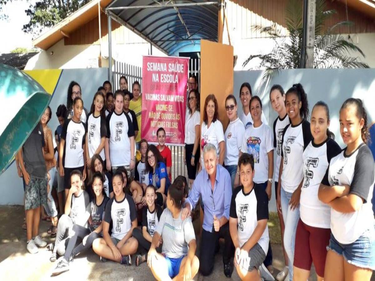 Administração de Indianópolis realiza semana de saúde nas escolas