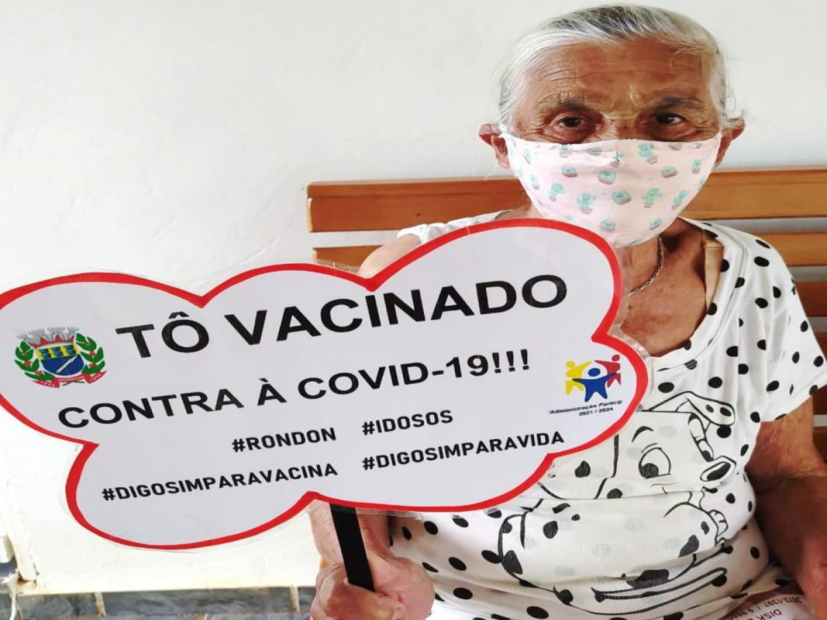 Vacinação de idosos continua em Rondon