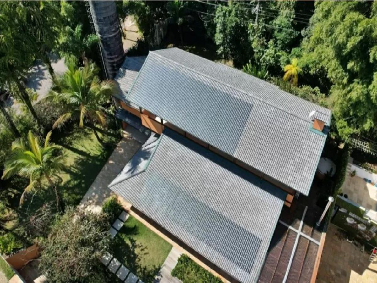 Brasil desenvolve sua primeira telha de concreto que capta energia solar