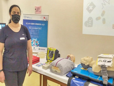 Técnicas de enfermagem da UPA participam de capacitação em São Paulo