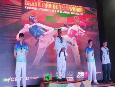 Atleta cianortense é destaque em campeonato nacional de Taekwondo