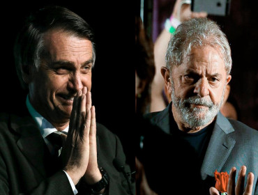 Pesquisa Brasmarket aponta Bolsonaro com 44,9% e Lula com 31%