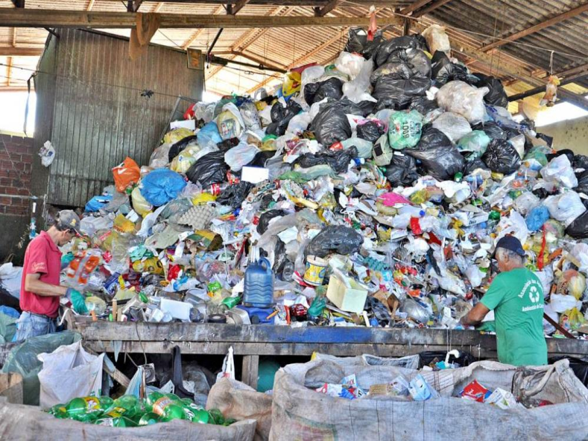 Erros na separação do lixo prejudicam a reciclagem de materiais em Cianorte