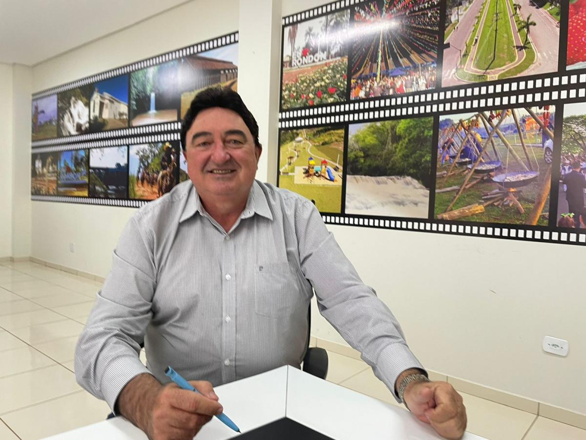 Prefeito Roberto Corredato anuncia investimentos em barracões industriais e saúde em Rondon