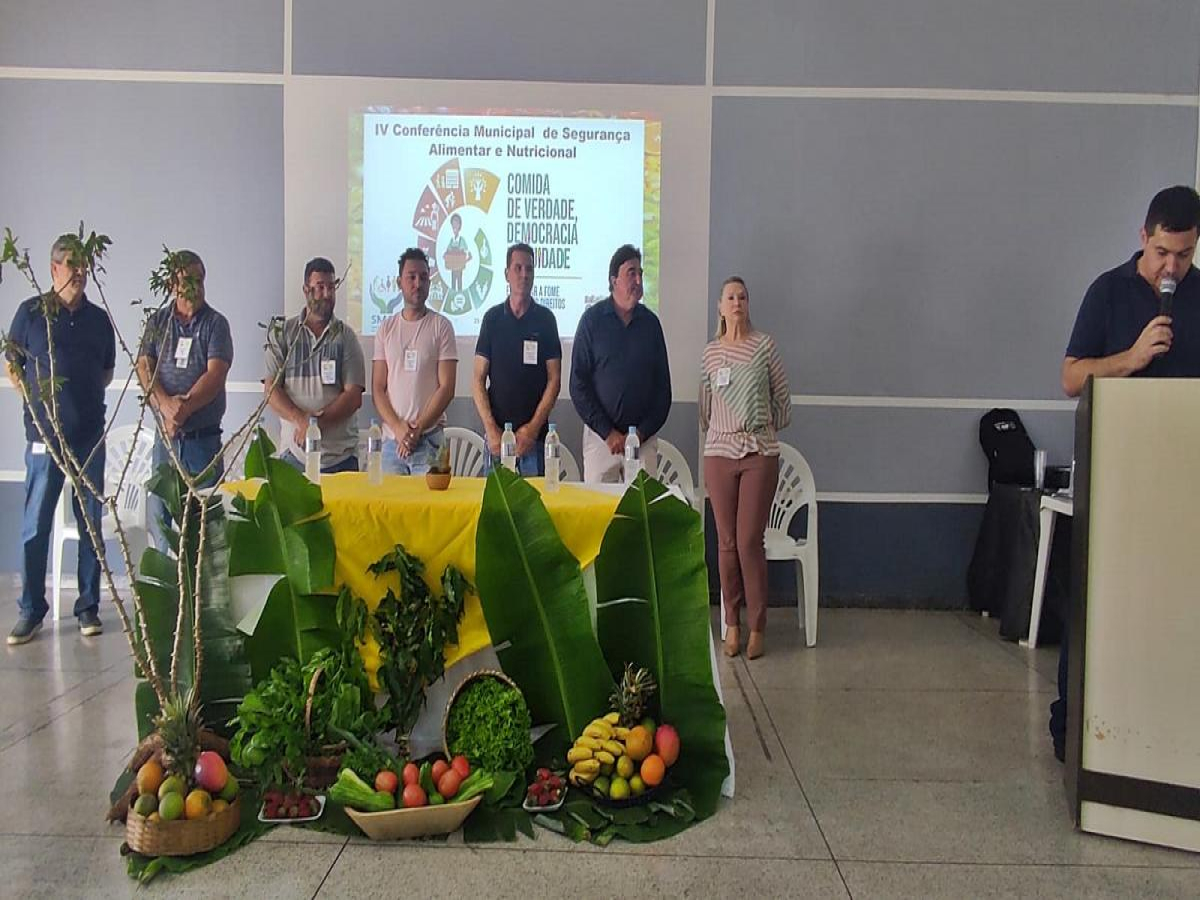 IV Conferência Municipal de Segurança Alimentar e Nutricional acontece em Rondon