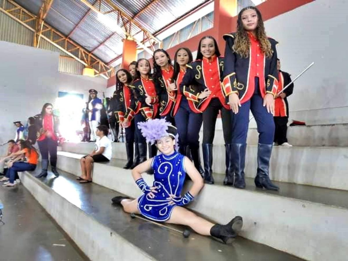Divisão de cultura de Rondon realiza o IX festival de fanfarras e bandas