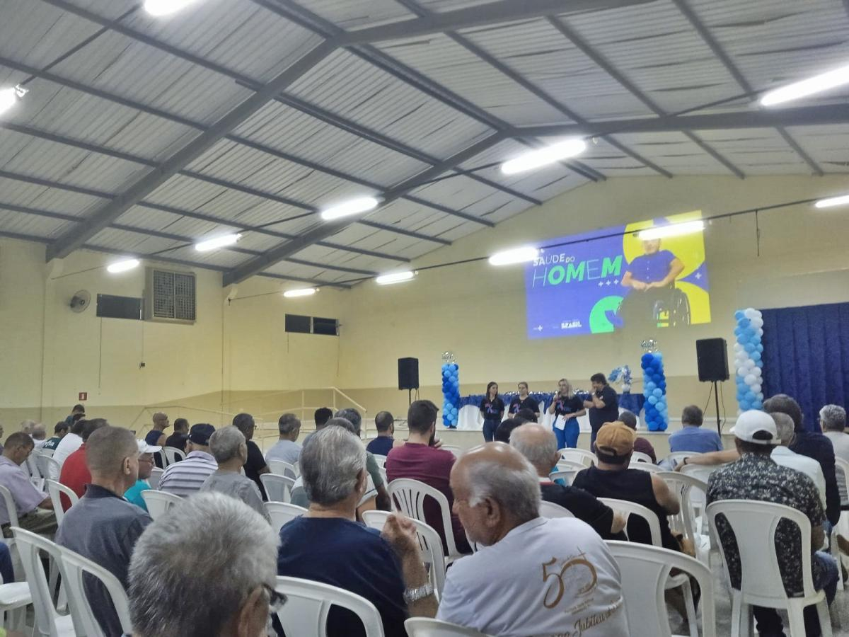 Prefeitura de Indianópolis realiza palestra sobre saúde do homem no novembro Azul