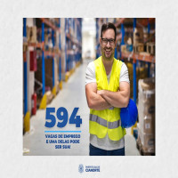 Cianorte oferece 594 oportunidades de emprego pela agência do trabalhador