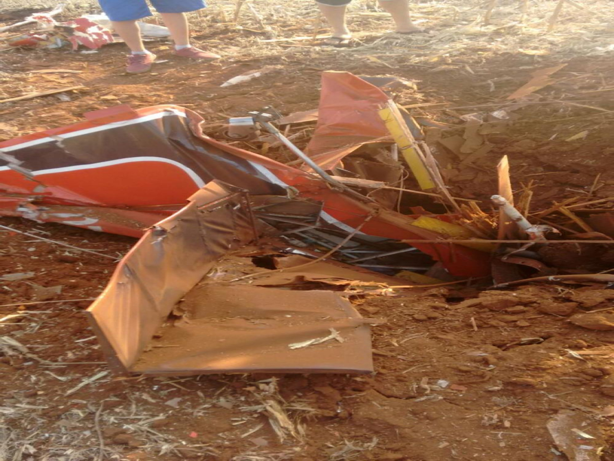 Vídeo mostra queda de avião que matou piloto em Maringá