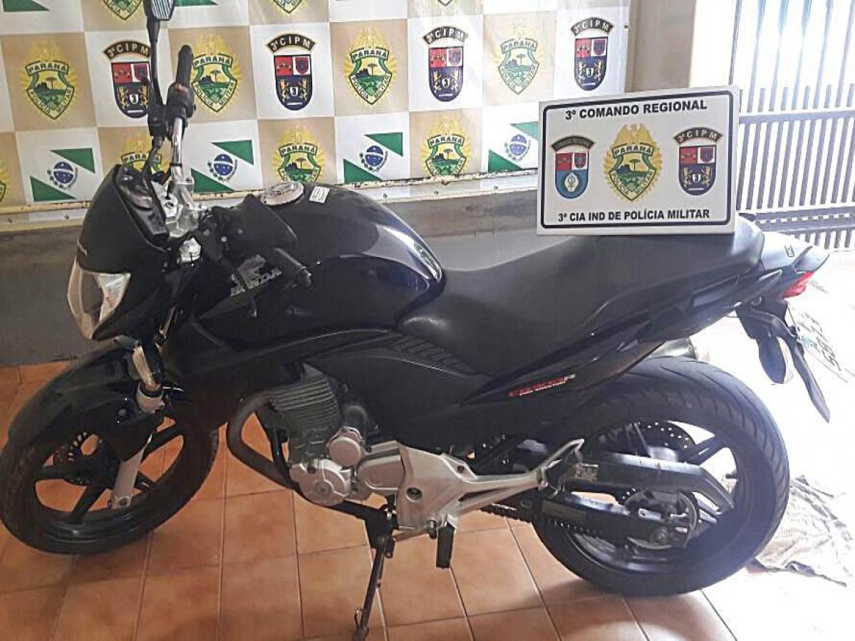 Moto CB 300cc é recuperada em Loanda