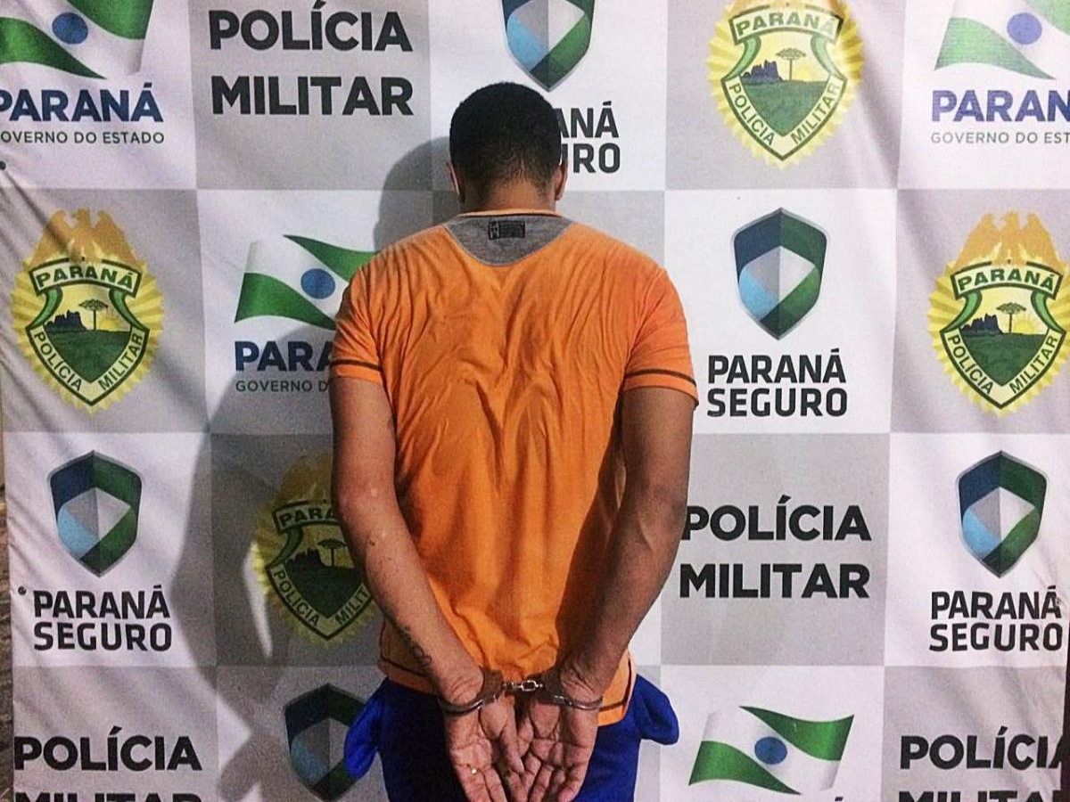 Policiais militares de Cianorte prendem fugitivo da penitenciária de londrina