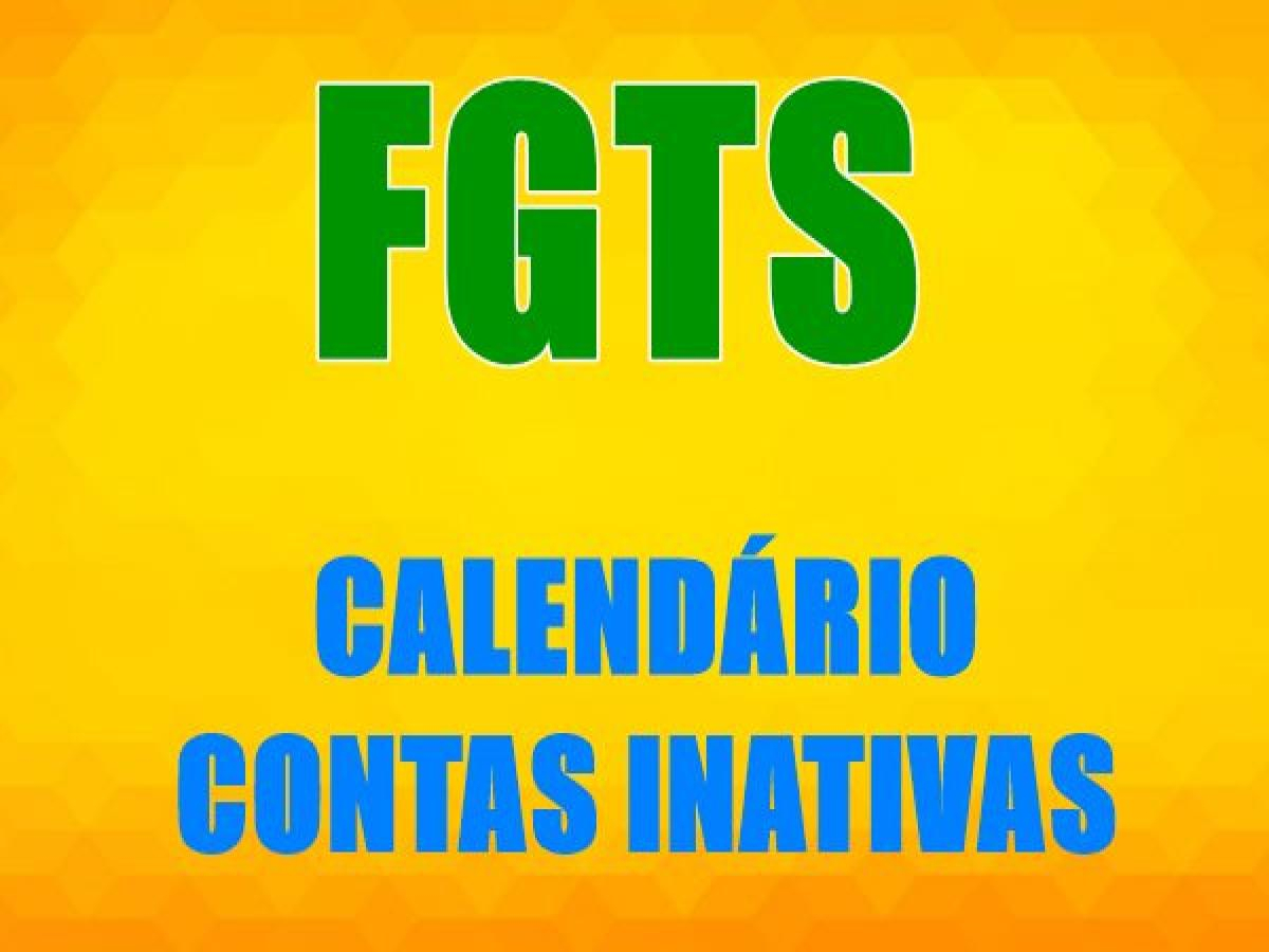 FGTS: Governo divulga calendário de saques das contas inativas